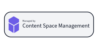 Content Space Management Logo
